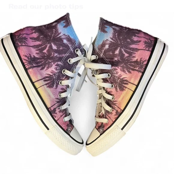 Converse Women's Sunset High-Top Sneakers - Picture 3 of 8